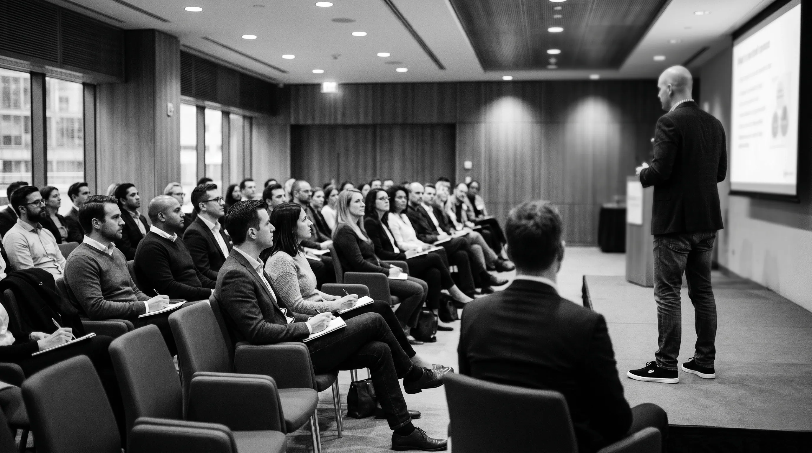 Professional AI training session for a non-regulated sector team